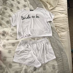 Bride to be Pjs